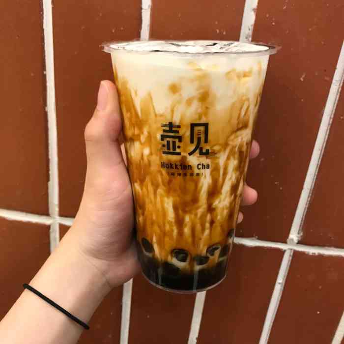 壶见hokkientea(福安中兴街店)-"新品「桃气观音奶茶」04爱了爱了!