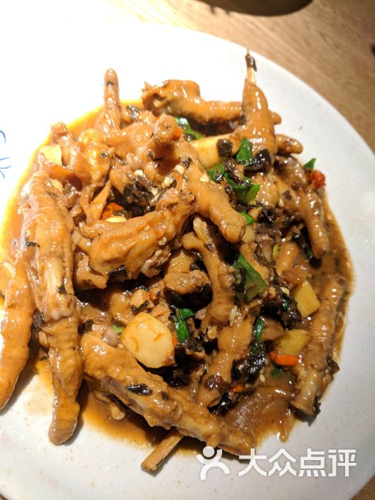 山间堂民间瓦缸煨汤馆(漕宝路日月光店)梅菜焖凤爪图片 第4张