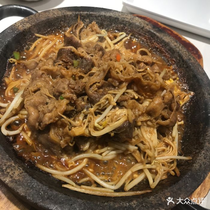 千日贺茶餐厅(中央大道店)石锅窝蛋金针菇图片 - 第500张