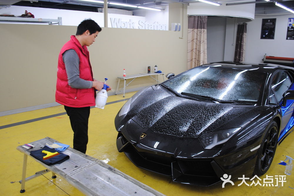 贴膜施工图