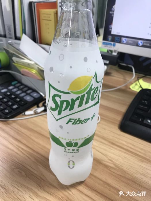 雪碧新推出的低糖低热量并增加单纤维膳食纤