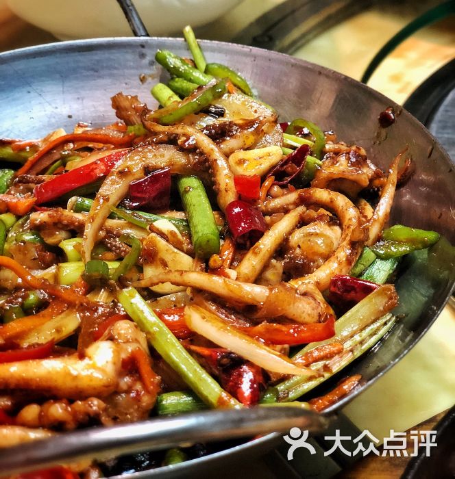 丈母娘土菜馆干锅鱿鱼图片 - 第10张