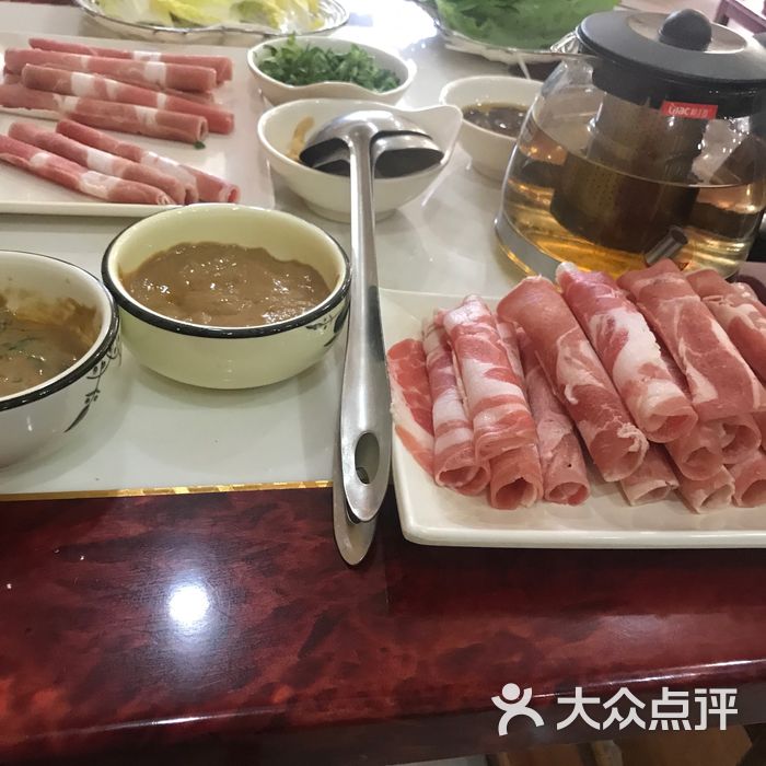 盛轩斋清真羊蝎子火锅铜锅涮羊肉