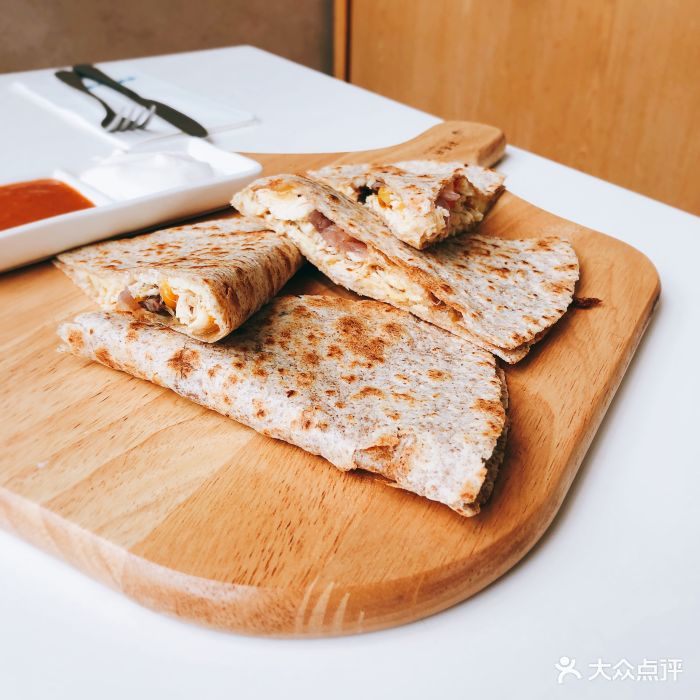 墨西哥鸡肉芝士烤饼