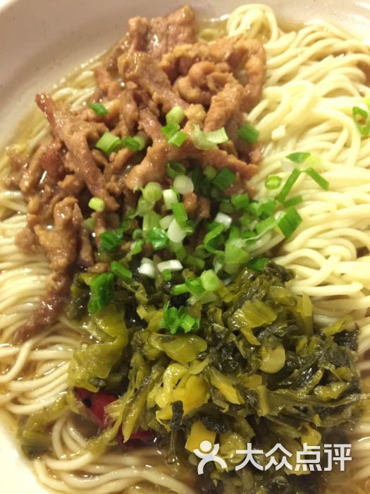 酸菜肉丝面