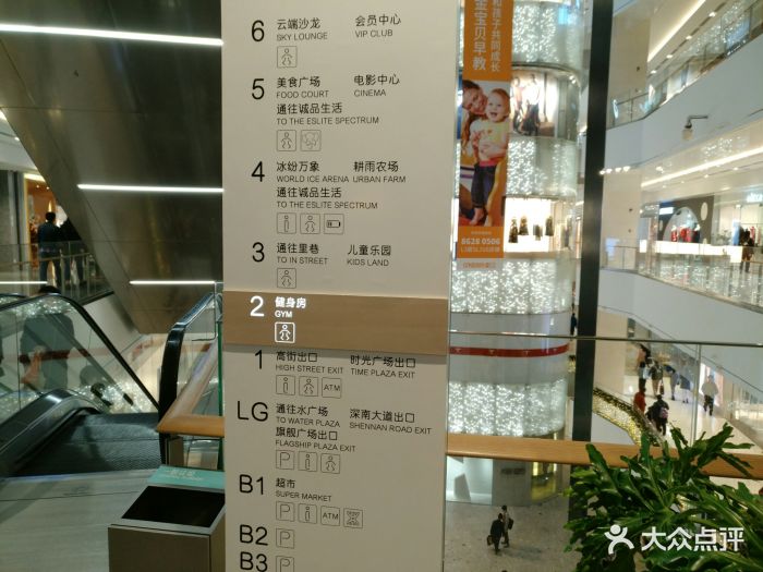 万象天地--楼层分布图图片-深圳购物-大众点评网