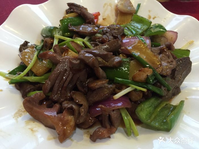 宝安大道江湖菜(大益广场店)姜葱炒鹅杂图片