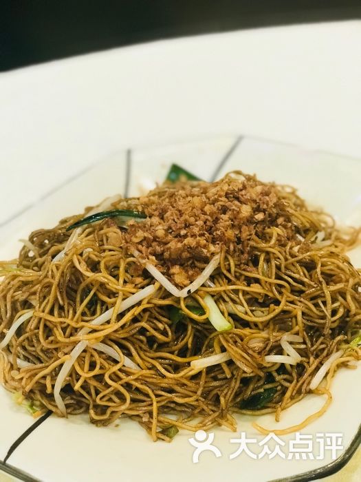 蟹油炒面