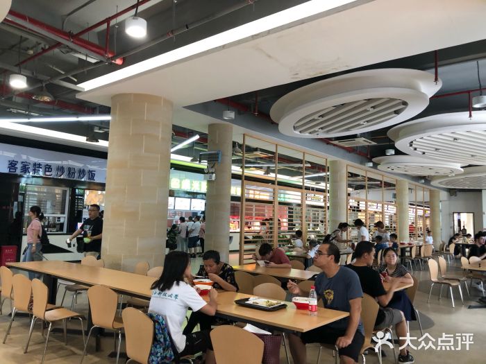汕头大学食堂大堂图片