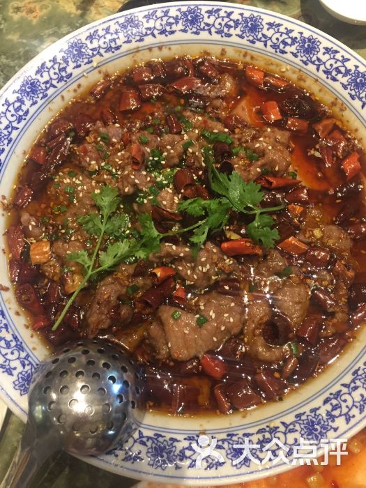 水煮牛肉