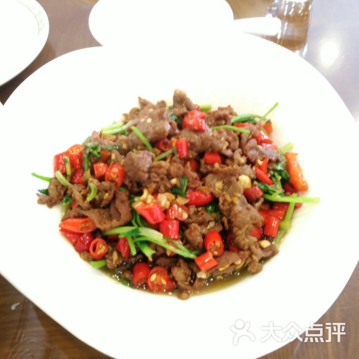 小炒黄牛肉