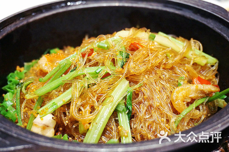 xo酱海味干煸粉丝煲
