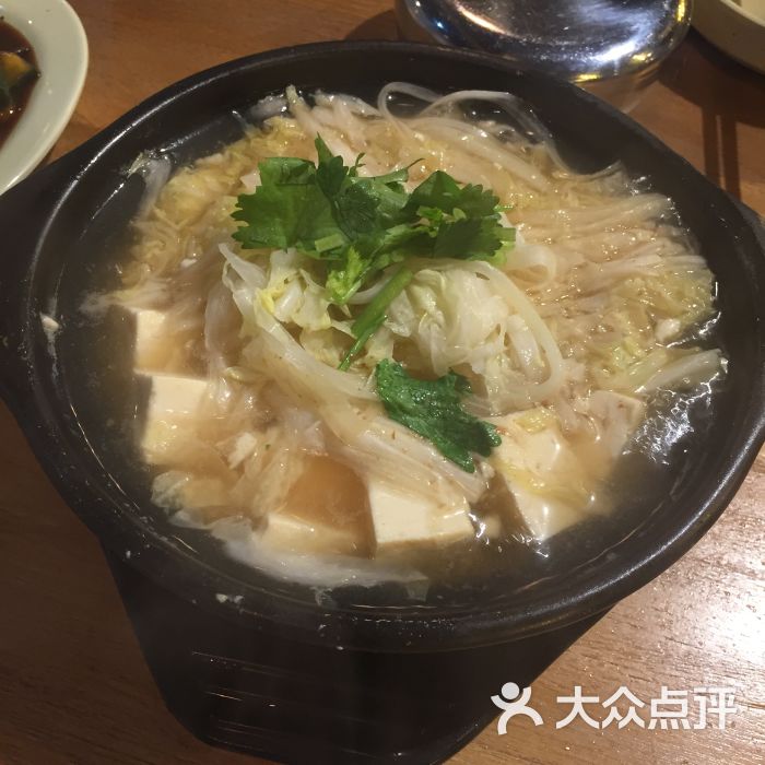 白菜豆腐砂锅