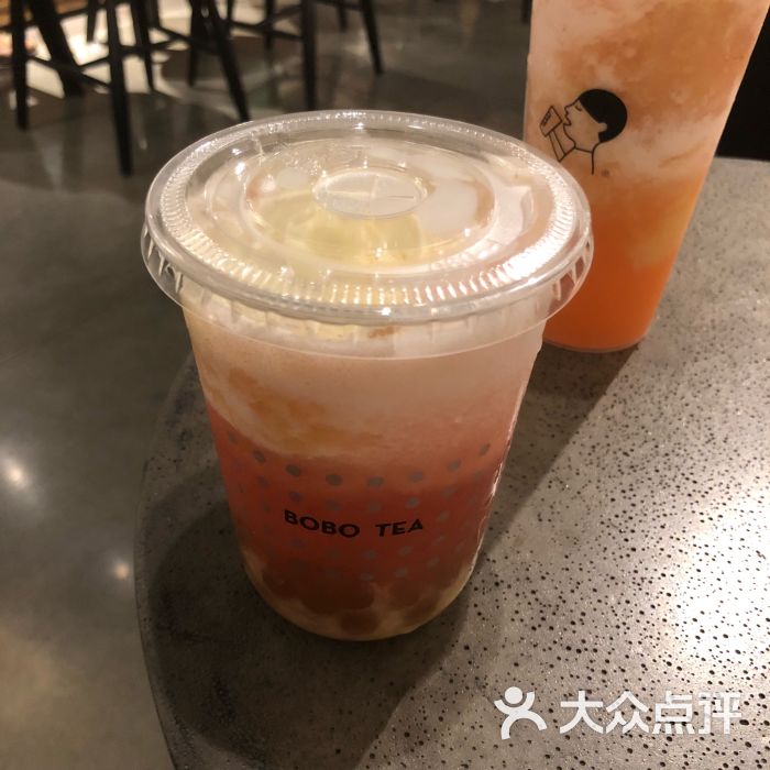 喜茶(祈福缤纷世界店)桃桃波波茶图片 - 第5张