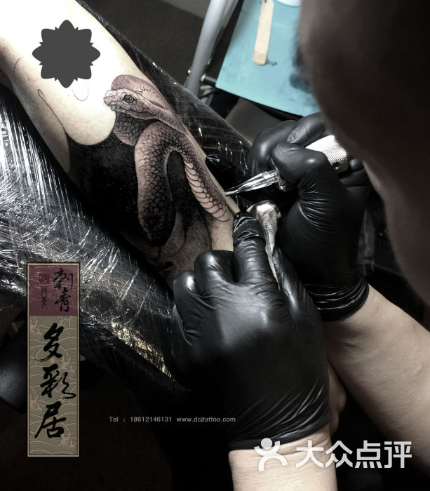 多彩居刺青tattoo(朝阳大悦城店)美杜莎写实纹身 欧美纹身图片 - 第