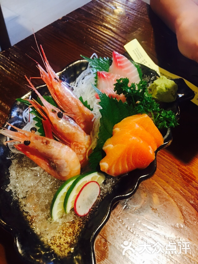 遇叶日本料理(五道口店)三文鱼刺身图片 第588张