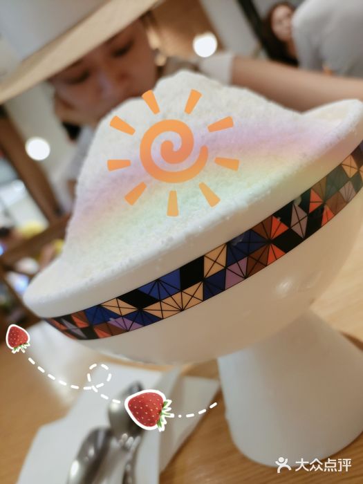 糖纸甜品(龙之梦购物中心虹口店)原味纷纷雪图片