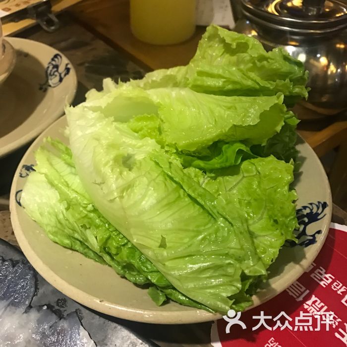 小龙坎老火锅(拱北店)生菜图片 - 第5张