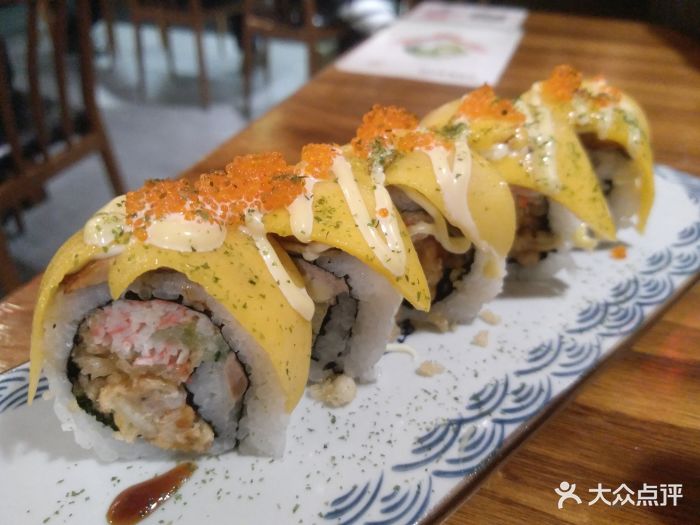 浅草屋寿司(文一汇和城店)芒果鳗鱼加州卷图片