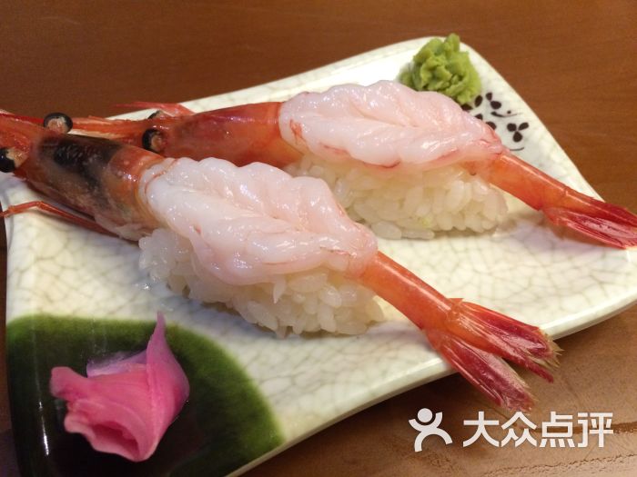 甜虾寿司