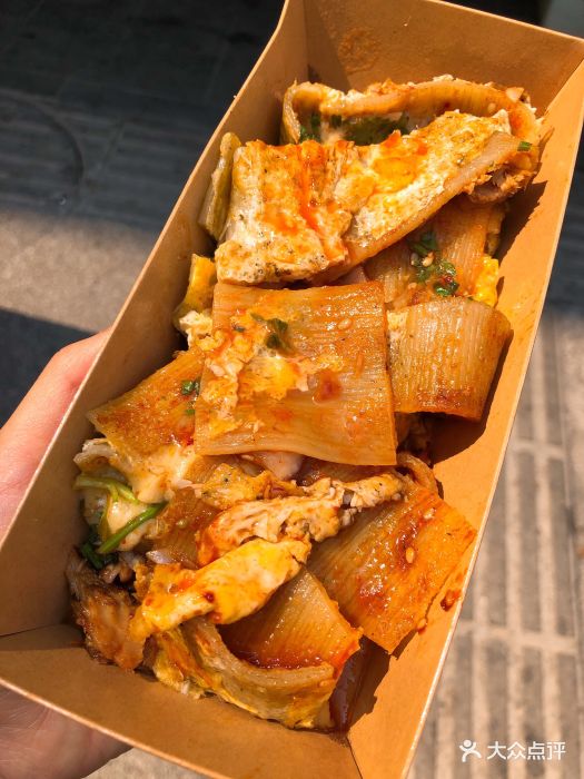 芝士烤冷面