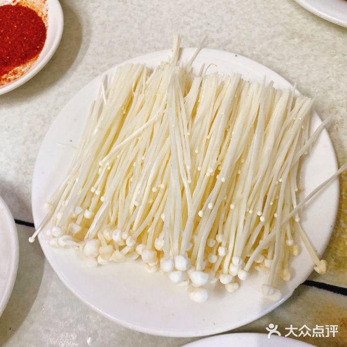 大槐树烤肉馆-金针菇图片-北京美食-大众点评网