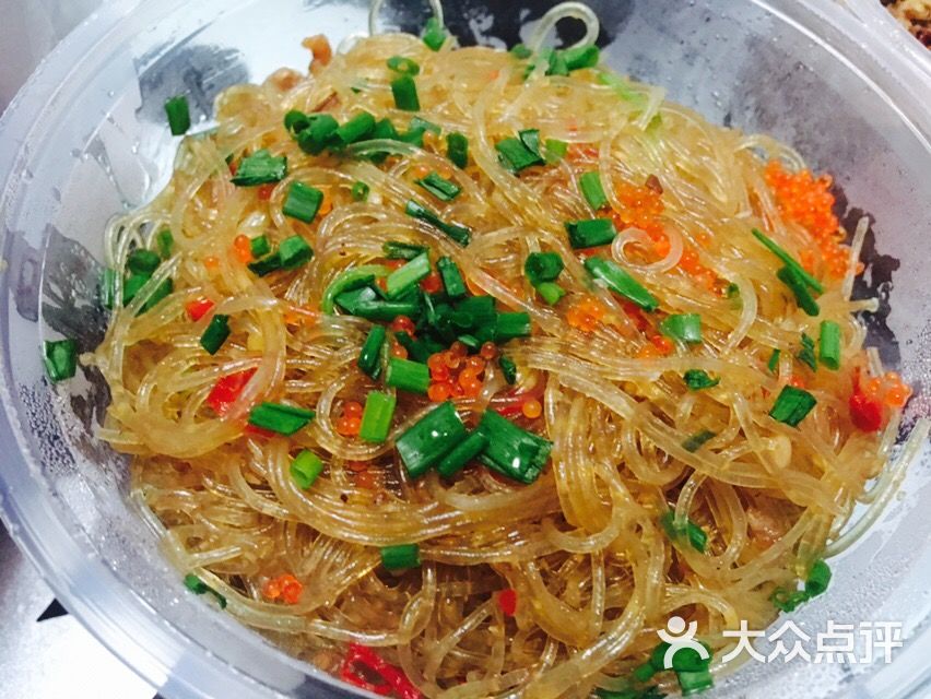蟹黄干捞粉丝