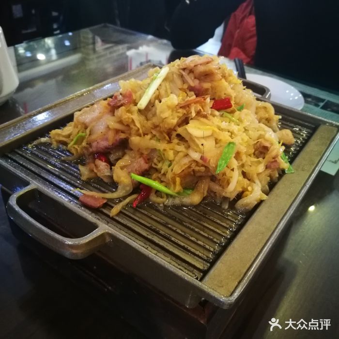 老厨家(中央大街店)铁板烟肉酸菜图片 第3093张