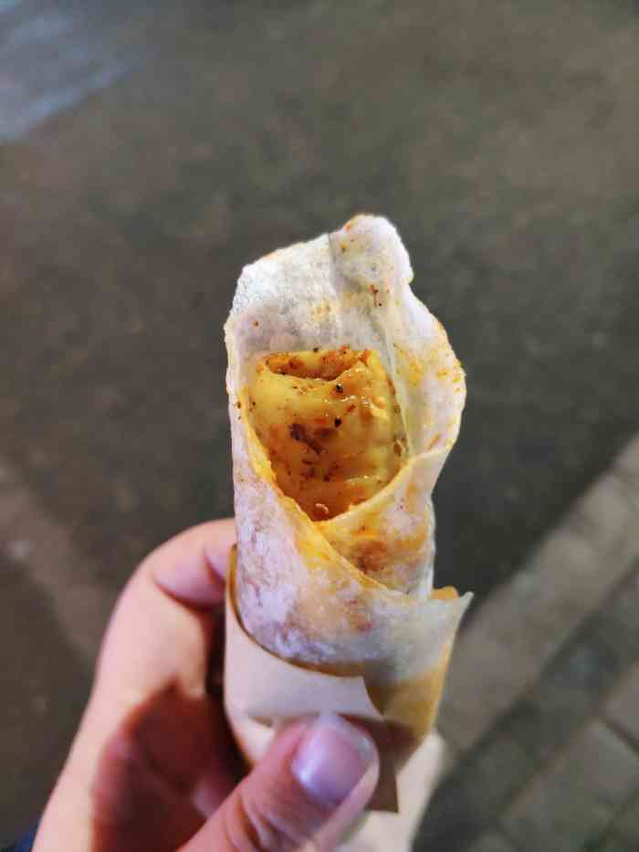 清真特色李记煎饼卷面筋(龙御花园店)-"之前被小伙伴