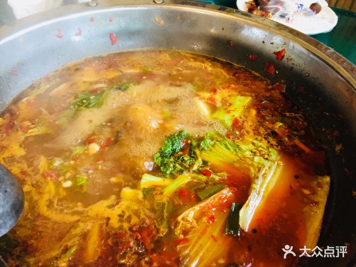腊肉豆米火锅