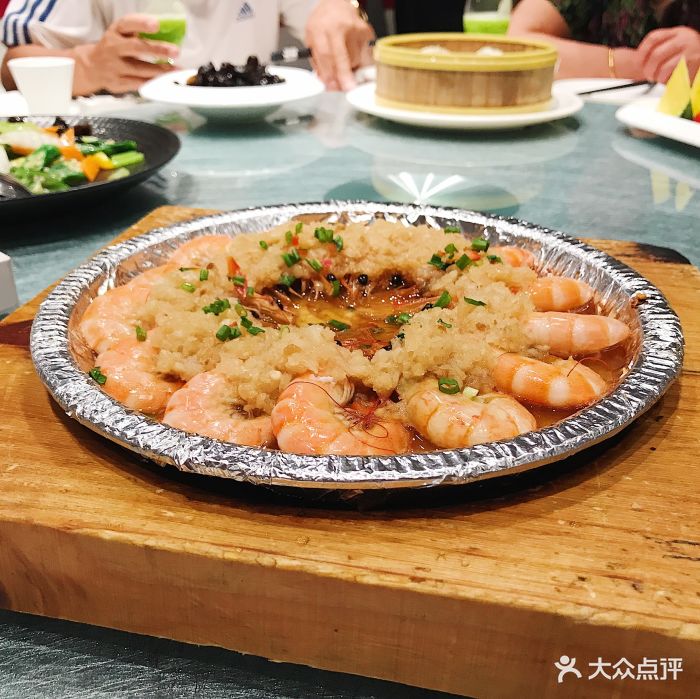 小厨娘淮扬菜(江宁弘阳店)铁板蒜蓉虾图片 - 第3324张