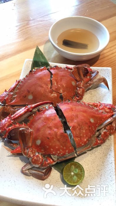 盐烤梭子蟹