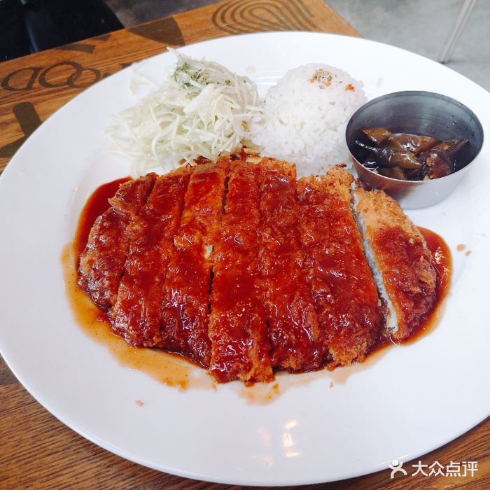 school food(林荫路店)铁板猪排饭图片