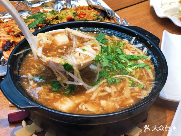 砂锅醋椒豆腐