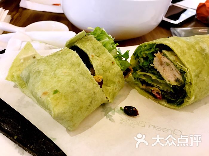 菠菜鸡肉卷