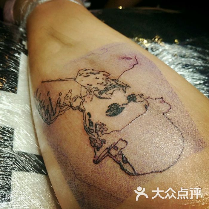 强子tattoo纹身刺青-图片-北京丽人-大众点评网