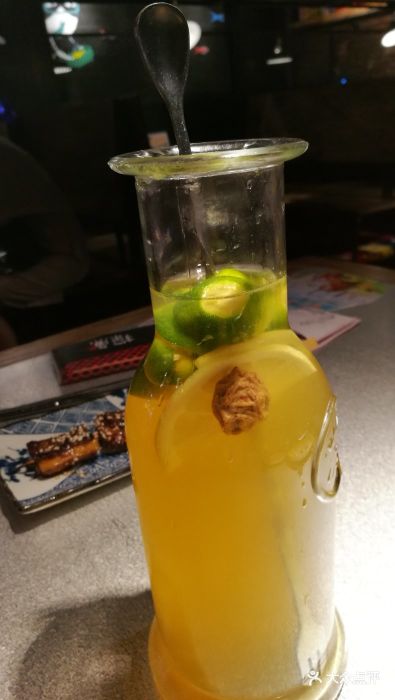 柠檬冰桔茶