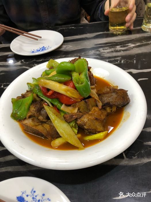 树军美食城-红烧羊拐-菜-红烧羊拐图片-阜康市美食-大众点评网