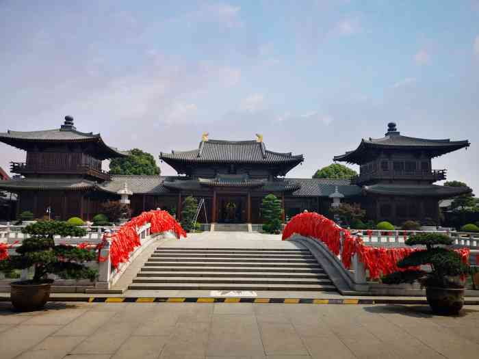 宝山净寺-"寺庙越大,说明大家的期望越大.这个庙一直.