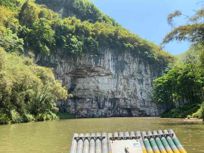 峡谷溶洞-"统景小三峡,不是巫山小三峡,这个是在统景.