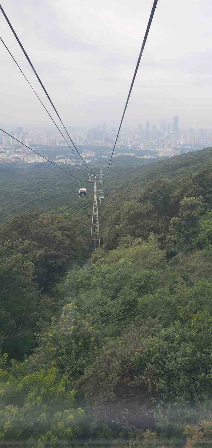 紫金山山顶公园-"爬上顶太不容易啦 不过延到风景还是美哒.