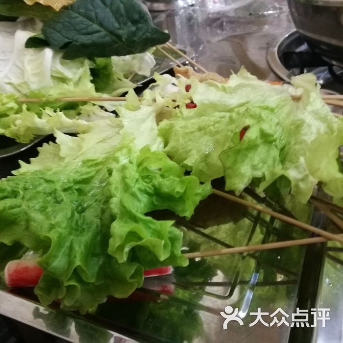 小辣椒串串香火锅生菜图片-北京火锅-大众点评网