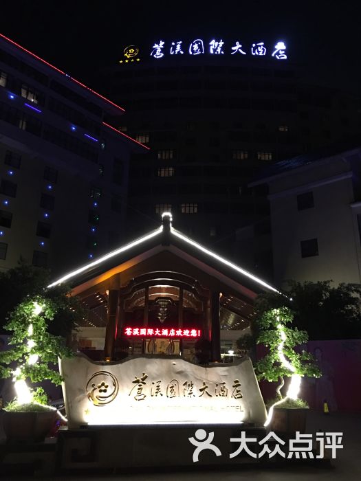 苍溪国际大酒店大门图片 - 第1张