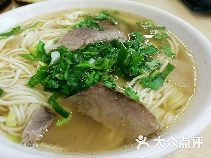 纯汤牛肉面
