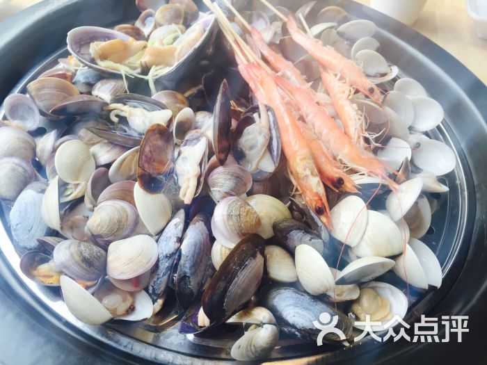 指南蒸·清蒸小海鲜-虾贝组合图片-重庆美食