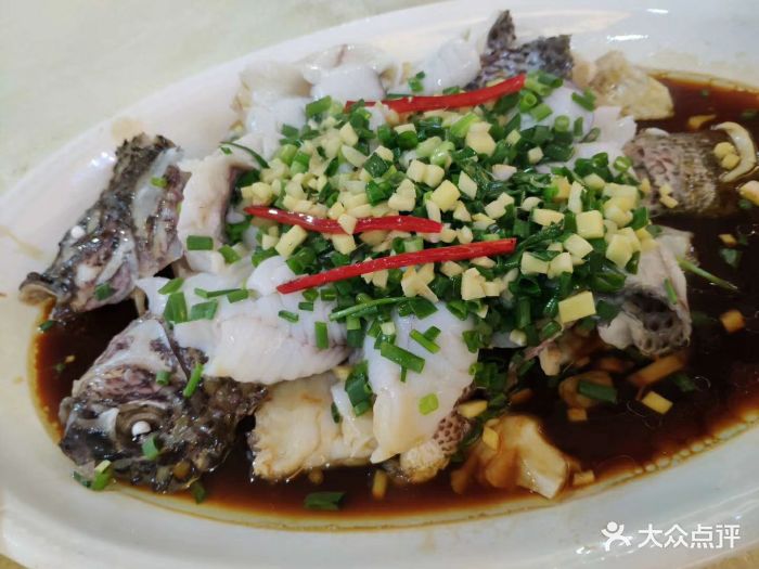 荣华楼(点心皇子总店)葱油淋罗非鱼图片 - 第321张