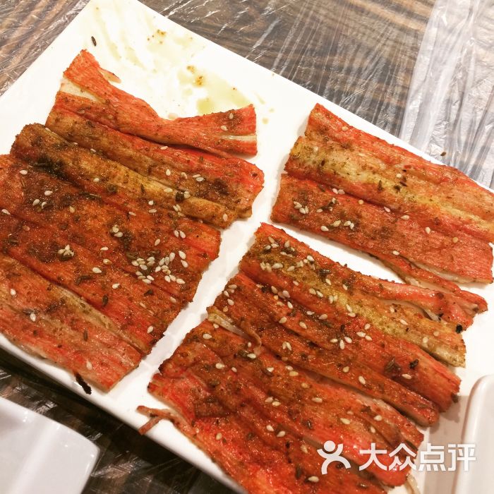 神玛海鲜烧烤(汉口城市广场店)蟹柳图片 第6张