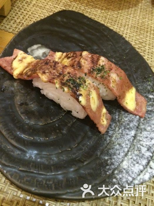 芝士烤培根寿司