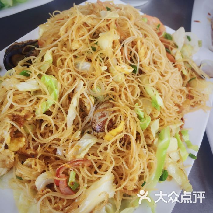 海鲜炒粉丝