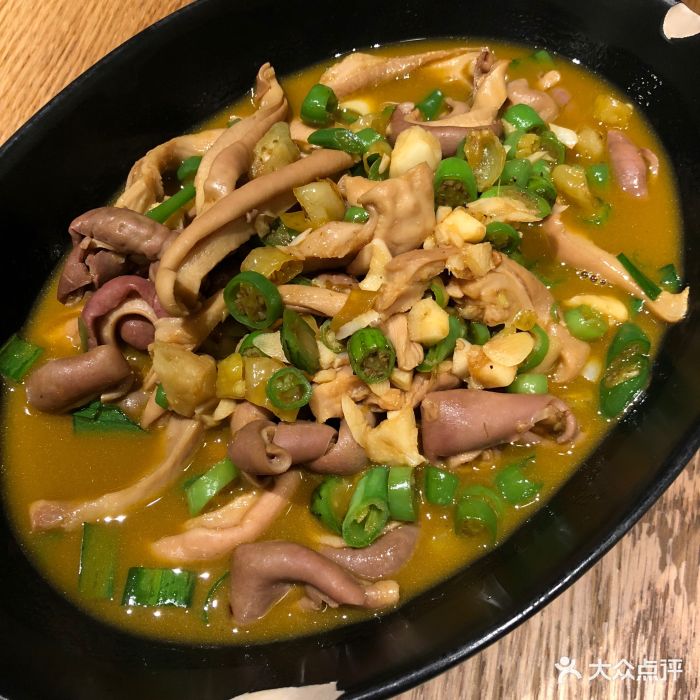 雁舍湘食·茶点(王府井apm店)野山椒焖猪肚图片 - 第1948张